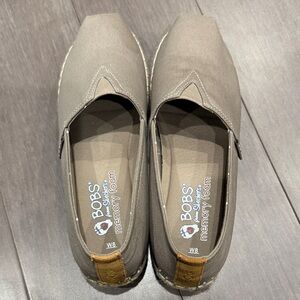 Skechers BOBS Slip-On Espadrille in Taupe